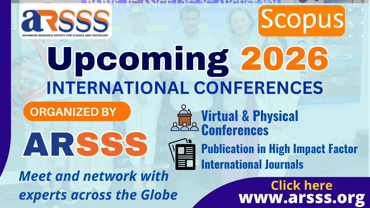 Upcoming International Conference for 2025-2026